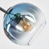 Koyoto Plafondlamp, Kogellampje 52 cm Blauw, Groen, Duidelijk, Koperkleurig, 5-lichts