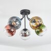 Koyoto Plafondlamp, Kogellampje 52 cm Blauw, Chroom, Goud, Groen, Duidelijk, Koperkleurig, Rookkleurig, 5-lichts