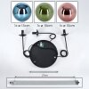 Gastor Hanglamp, Kogellampje, Hanglamp Blauw, Groen, Koperkleurig, 3-lichts