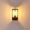 Frederiks Buiten muurverlichting LED Zwart, 1-licht