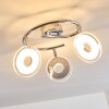Prag Plafond spot LED Chroom, 3-lichts