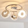 Prag Plafond spot LED Chroom, 3-lichts