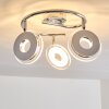 Prag Plafond spot LED Chroom, 3-lichts