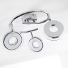 Prag Plafond spot LED Chroom, 3-lichts
