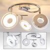 Prag Plafond spot LED Chroom, 3-lichts
