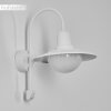 Pohei Wandlamp voor buiten Wit, 1-licht, Bewegingsmelder