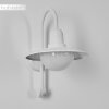 Pohei Wandlamp voor buiten Wit, 1-licht, Bewegingsmelder