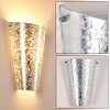 Zera Muurlamp Zilver, 1-licht