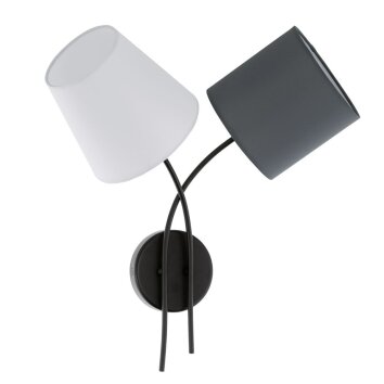 Eglo verlichting ALMEIDA Wandlamp Zwart, 2-lichts