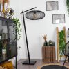 Brooker Staande lamp Zwart, 1-licht