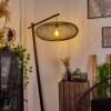 Brooker Staande lamp Zwart, 1-licht