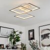 Marcus Plafondlamp LED Zilver, 1-licht