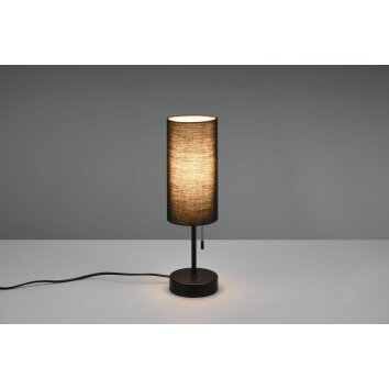 Reality Jaro Tafellamp Zwart, 1-licht