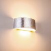 Lesina M Muurlamp Zilver, 2-lichts