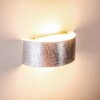 Lesina M Muurlamp Zilver, 2-lichts