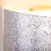 Lesina M Muurlamp Zilver, 2-lichts