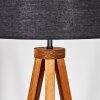 Flemming Staande lamp Natuurlijke kleuren, Zwart, 1-licht
