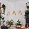 Sumar Hanglamp, Hanglamp Bruin, 3-lichts