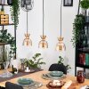 Sumar Hanglamp, Hanglamp Bruin, 3-lichts