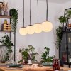 Gastor Hanglamp, Kogellampje, Hanglamp Wit, 4-lichts