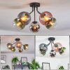 Gastor Plafondlamp, Kogellampje 52 cm Blauw, Chroom, Groen, Duidelijk, Koperkleurig, Rookkleurig, 5-lichts