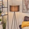 Flemming Staande lamp Zwart, 1-licht