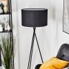 Flemming Staande lamp Zwart, 1-licht