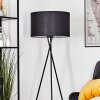 Flemming Staande lamp Zwart, 1-licht