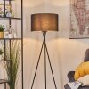Flemming Staande lamp Zwart, 1-licht