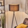 Flemming Staande lamp Zwart, 1-licht