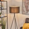 Flemming Staande lamp Zwart, 1-licht