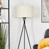 Flemming Staande lamp Zwart, 1-licht