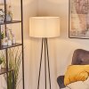 Flemming Staande lamp Zwart, 1-licht