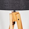 Flemming Staande lamp Natuurlijke kleuren, Zwart, 1-licht