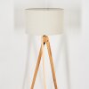Flemming Staande lamp Natuurlijke kleuren, Zwart, 1-licht