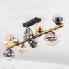 Chehalis Plafondlamp, Kogellampje Goud, Zwart, 10-lichts