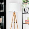 Flemming Staande lamp Hout donker, Zwart, 1-licht