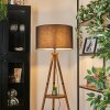 Flemming Staande lamp Bruin, Natuurlijke kleuren, Zwart, 1-licht