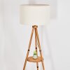 Flemming Staande lamp Bruin, Natuurlijke kleuren, Zwart, 1-licht