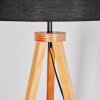 Flemming Staande lamp Natuurlijke kleuren, Zwart, 1-licht