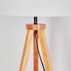 Flemming Staande lamp Natuurlijke kleuren, Zwart, 1-licht