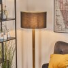 Flemming Staande lamp Bruin, Natuurlijke kleuren, Zwart, 1-licht