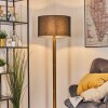 Flemming Staande lamp Bruin, Natuurlijke kleuren, Zwart, 1-licht
