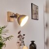 Orny Muurlamp Hout licht, 1-licht
