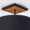 Bassagoda Plafondlamp Natuurlijke kleuren, Zwart, 1-licht