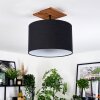 Bassagoda Plafondlamp Natuurlijke kleuren, Zwart, 1-licht