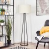 Flemming Staande lamp Zwart, 1-licht