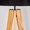 Flemming Staande lamp Natuurlijke kleuren, Zwart, 1-licht