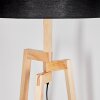 Flemming Staande lamp Natuurlijke kleuren, Zwart, 1-licht