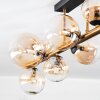 Chehalis Plafondlamp, Kogellampje Goud, Zwart, 10-lichts